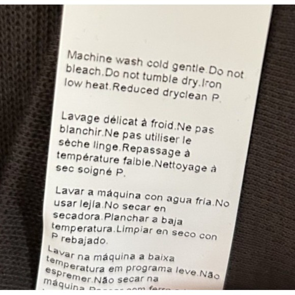 Hugo Boss Brown Pullover Long Sleeve Sweater Men's Size S - Regular Fit 1/4 Snap - Picture 8 of 11